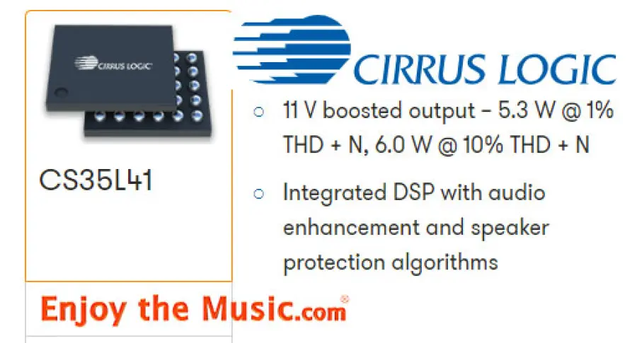 Cirrus Logic CS35L41 Amplificatore per dispositivi portatili