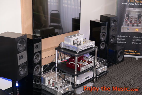 Raven Audio Tube Amplificatori e altoparlanti + Mytek Digital