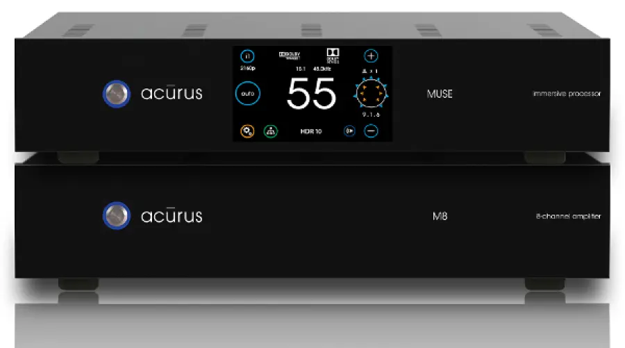 Acurus presenta un processore surround a 16 canali e un amplificatore di accompagnamento