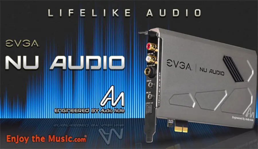 Scheda audio computer EVGA UK Audio e Audio Nu