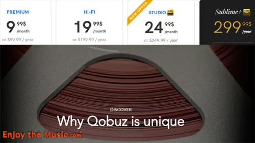 Hi-Res Music Streaming Service Qobuz ora in versione beta