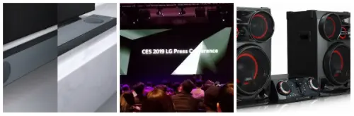 LG esplode al CES con XBOOM e Soundbars Galore