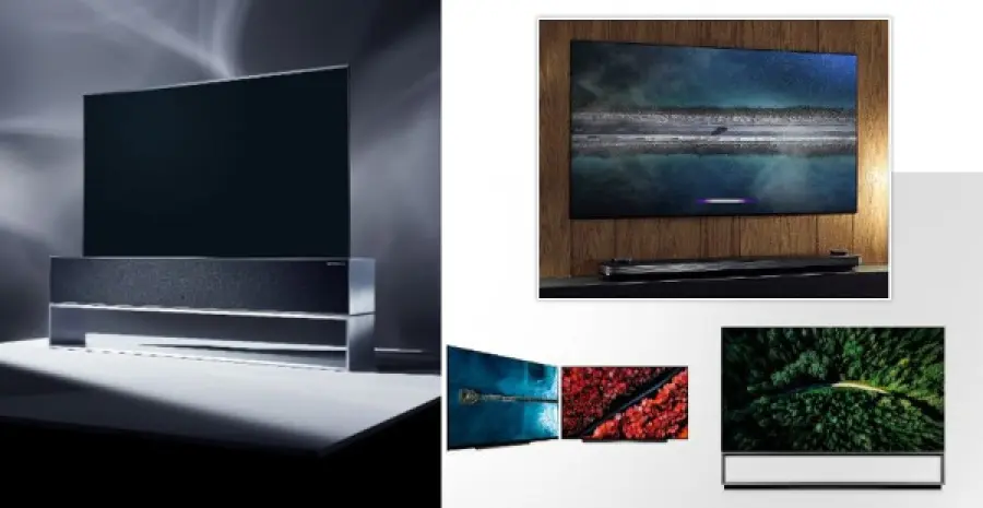 8K, Roll-up OLED, Big Screens Top LG 2019 TV Lineup