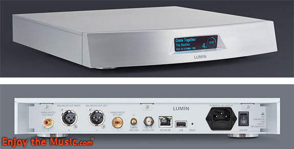 Lumin T2 Streaming DAC con uscita bilanciata e sbilanciata