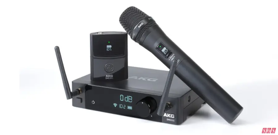 Nuovi sistemi microfonici wireless digitali di AKG al NAMM
