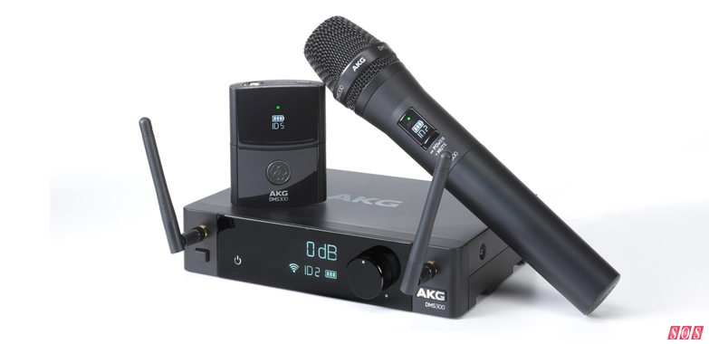 Nuovi sistemi microfonici wireless digitali di AKG al NAMM