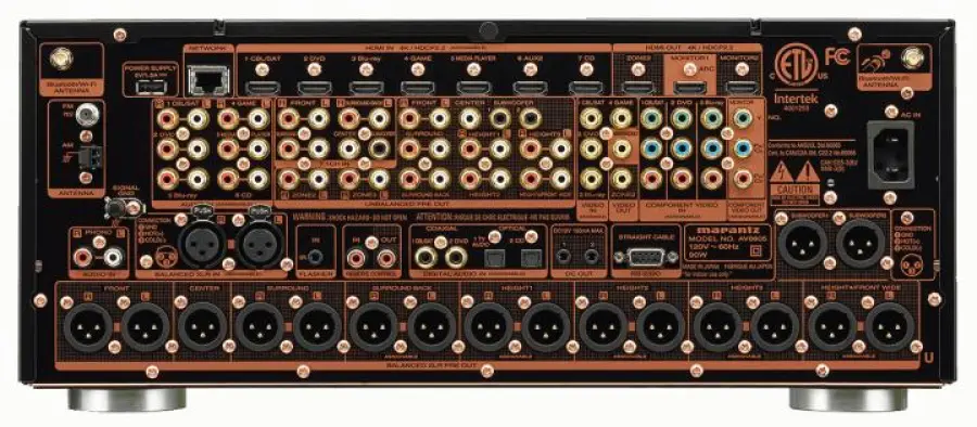 Revisione del preamplificatore AV Marantz AV8805