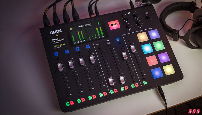 Rodecaster Pro si muove verso l'alto
