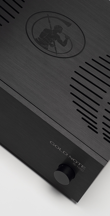L'amplificatore integrato Gold Note IS-1000