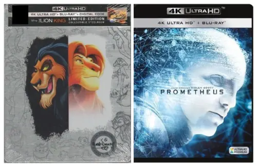 Doppia funzione: The Lion King (1994) e Prometheus (2012)
