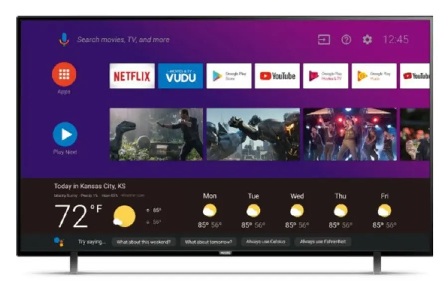 Philips Aggiunta di Android TV alla linea 2019