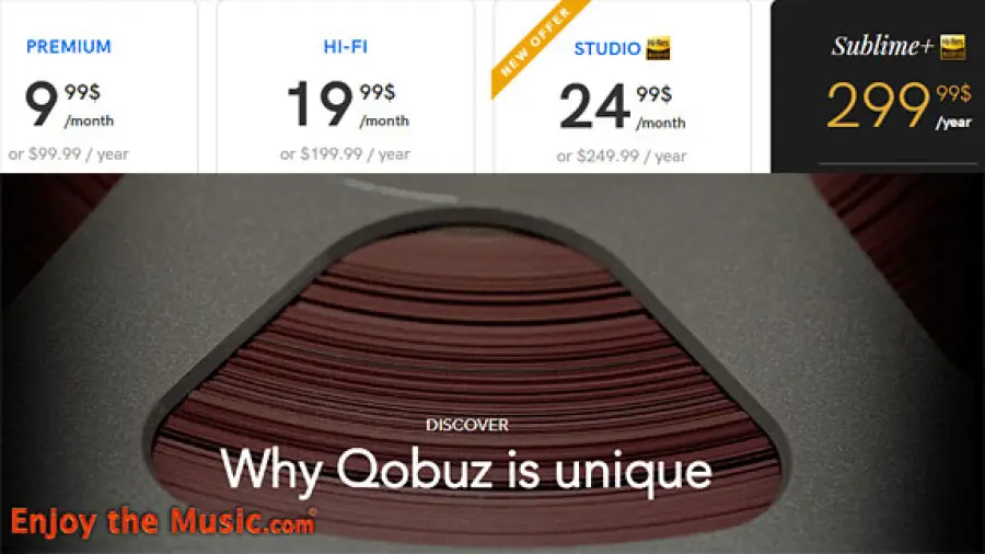 Hi-Res Music / Streaming Service Qobuz ora in beta