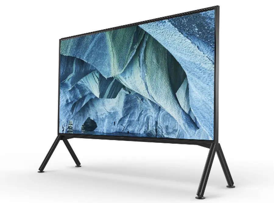 Sony lancia TV 8K, schermi più grandi