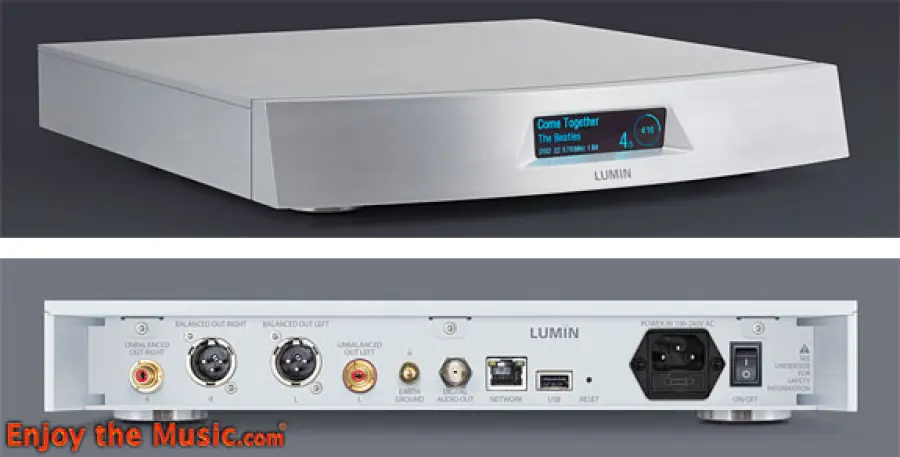 Lumin T2 Streaming DAC con uscita bilanciata e sbilanciata