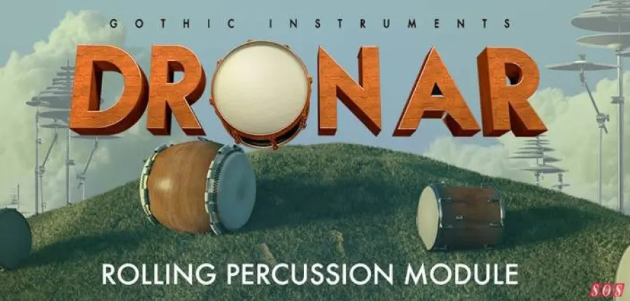 Gli strumenti gotici rilasciano Dronar Rolling Percussion