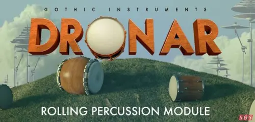 Gli strumenti gotici rilasciano Dronar Rolling Percussion