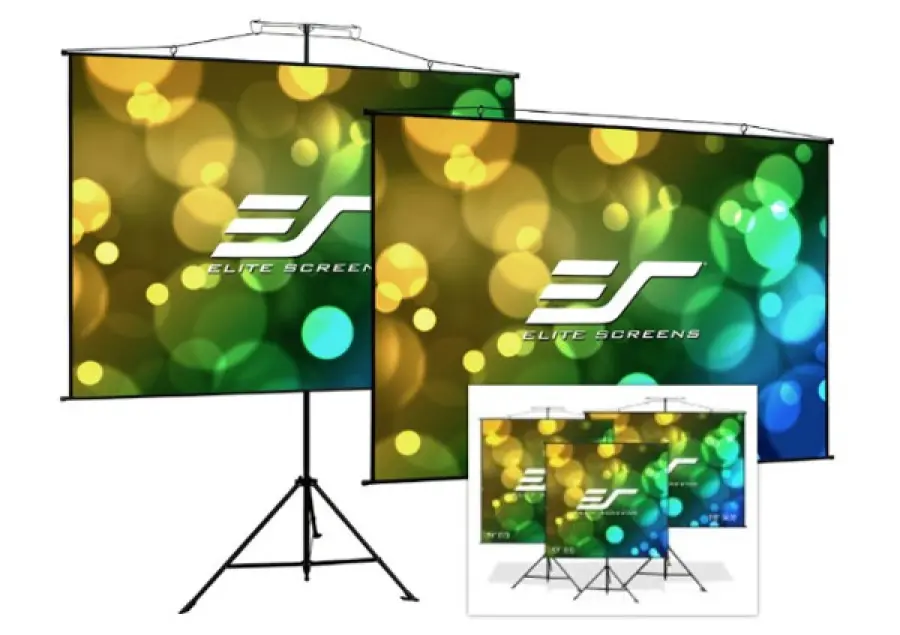 Elite presenta lo schermo di proiezione portatile "2 in 1"